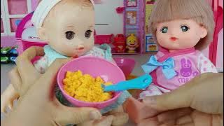 baby doll cooker and kitchen fruit cooking food to play house story - Barbie official