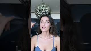 Deniz Pinar Before And After Makeup Look