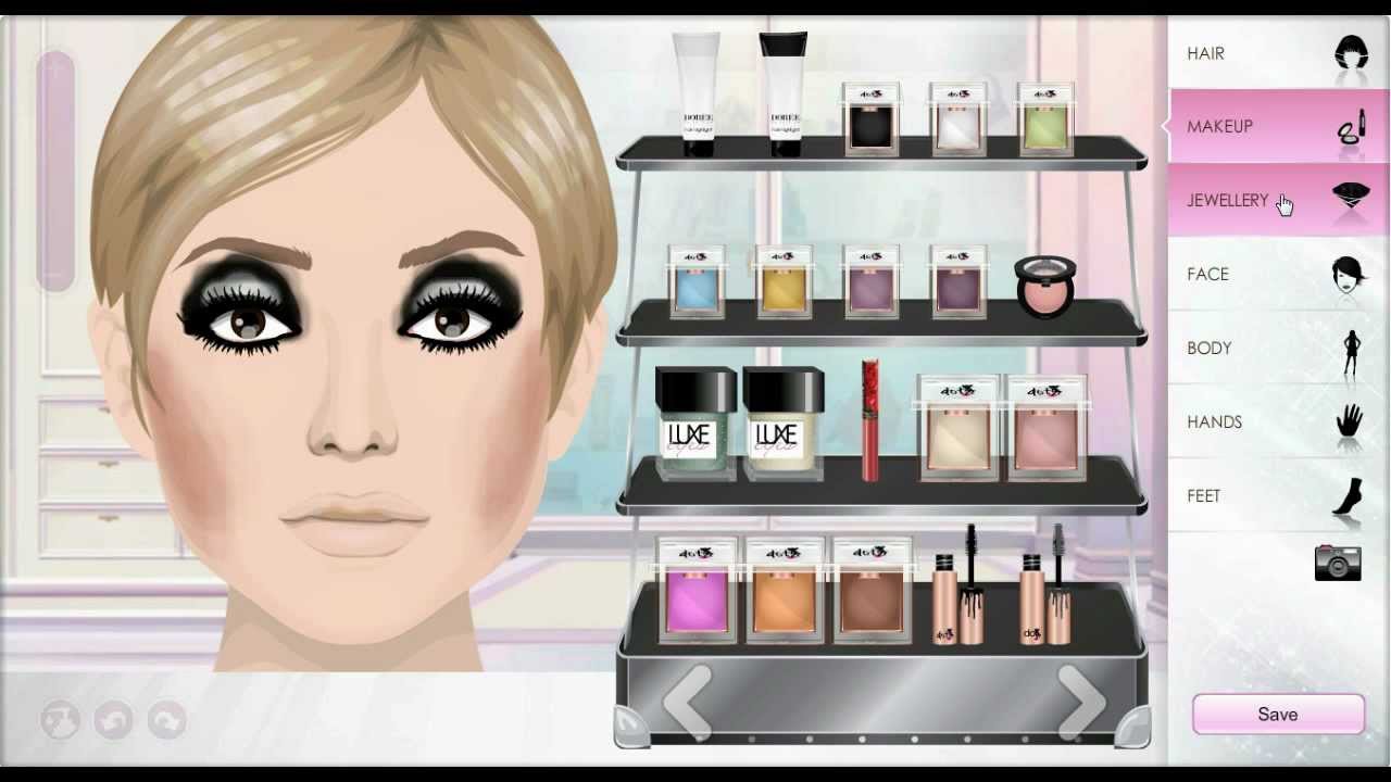 10 Stardoll Make Up Twiggy YouTube