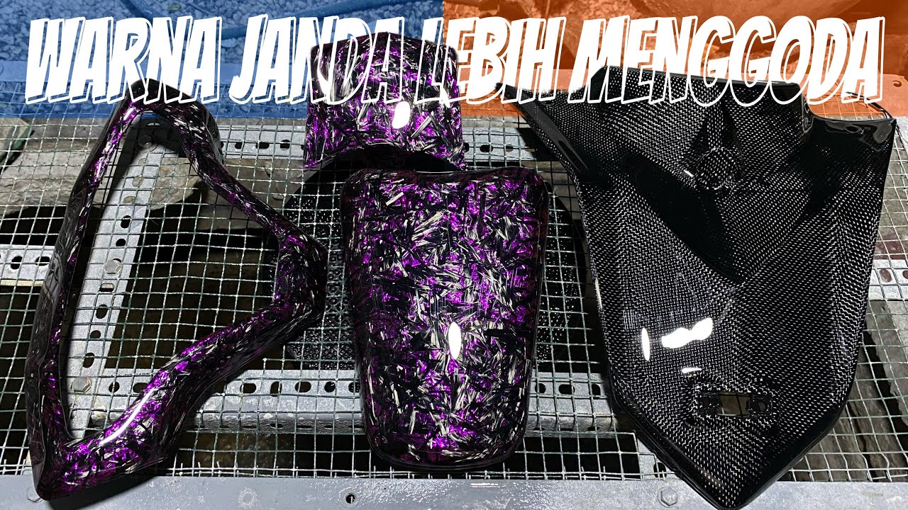 New Aerox Connected Forged Metalic Ungu Dan Plain