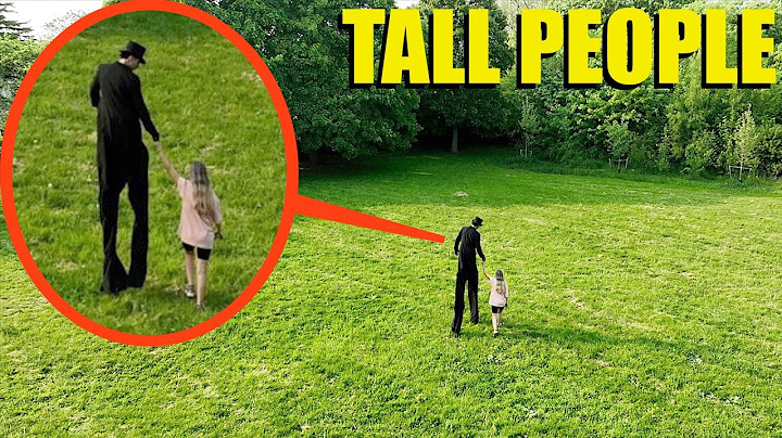 If you ever see the Tall People, Do Not Follow Them... RUN away as fast as you can!!