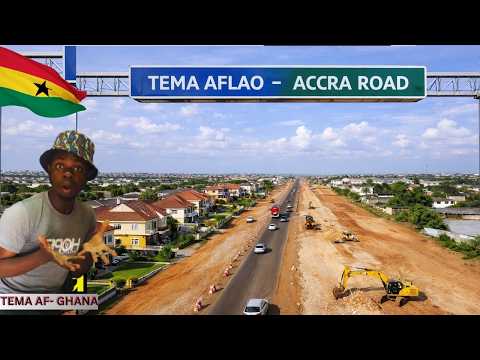 See the Massive Progress on the Accra–Tema Motorway Expansion Project 🚧