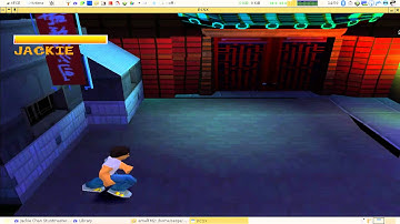 debian gnu/linux - pcsxr - jackie chan stuntmaster