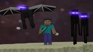 Minecraft Enderdragon Fight Animation Boss Fight