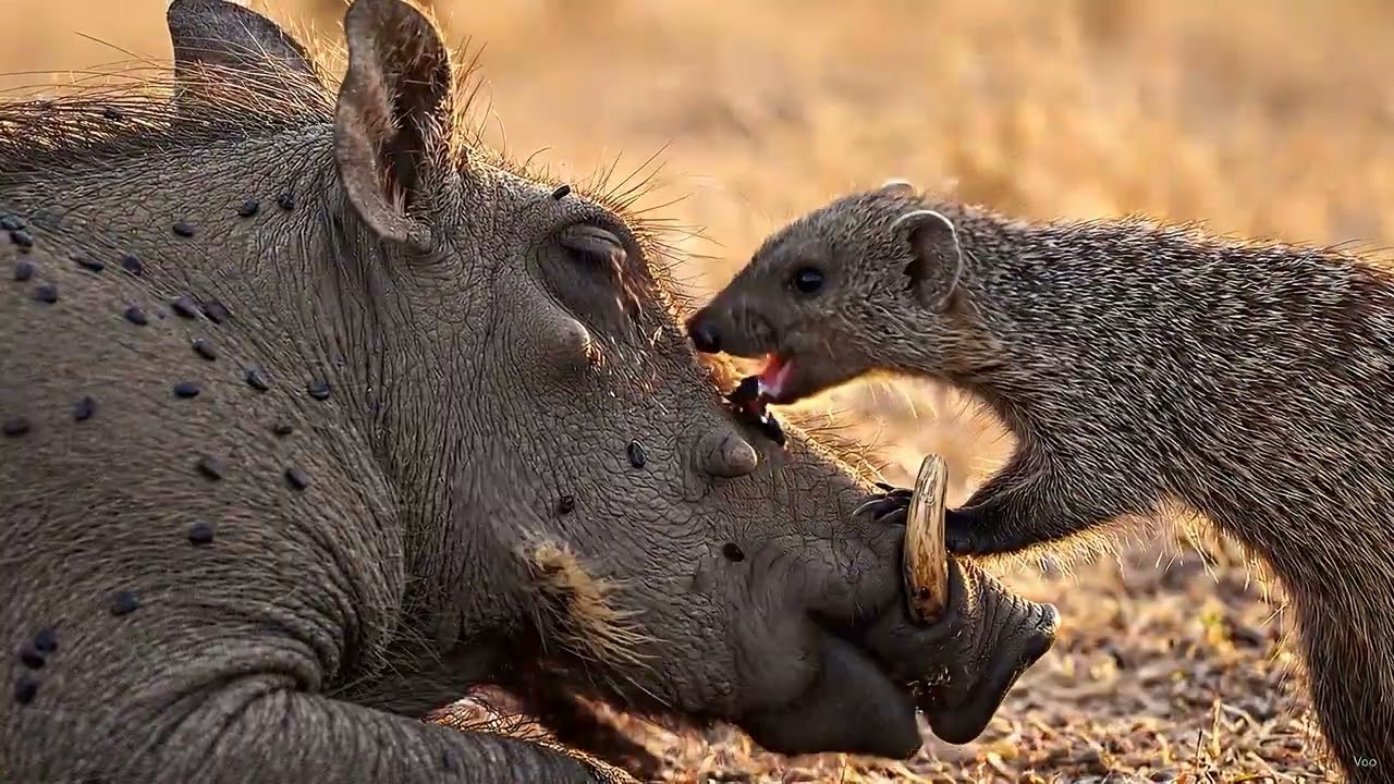 Mutualism in Nature: The Warthog-Mongoose Partnership