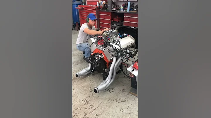 Hear the 496 on the run stand!!