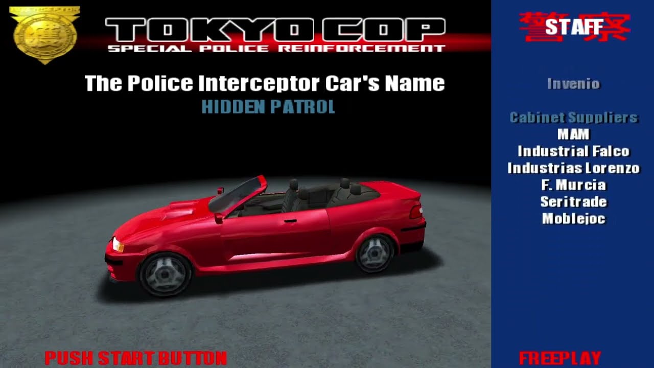 FULL GAME Tokyo Cop - Reika run (TeknoParrot)