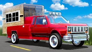 I Built a TRUCK CAMPER in the Long Drive!