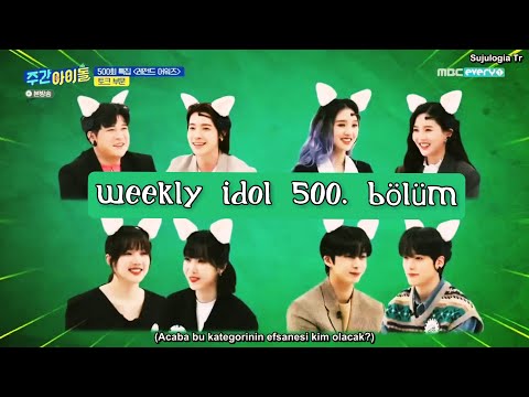 [Türkçe Altyazılı] Weekly Idol 500.Bölüm-Super Junior, GFriend, Oh My Girl, Monsta X