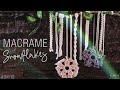 #DAY10 | DIY Macrame Ornament Easy for beginner | Macrame Tutorial