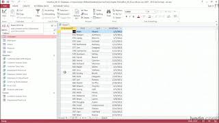 Specifying a range of dates or times | Microsoft Access 2013 | lynda.com Specifying a range of dates or times | Microsoft Access 2013 | lynda.com