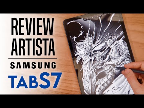 NADA QUE ENVIDIAR AL IPAD!! La mejor tablet android para dibujar / Review artista SAMSUNG TAB S7