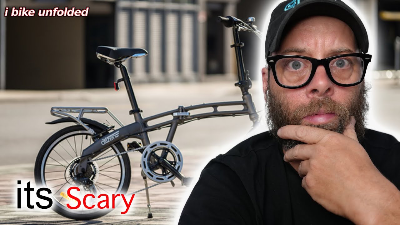 Citizen Gotham 7 folding bike review. - YouTube