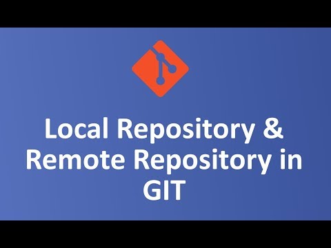 Video: Met welke opdracht kunt u een verbinding maken tussen een lokale en externe repository?