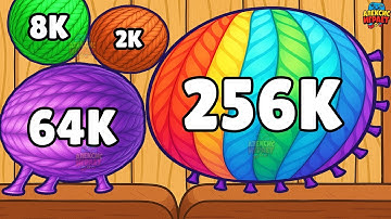 НЕ ИГРАЙ В ЭТУ ИГРУ, А ТО ЗАЛИПНЕШЬ ЭВОЛЮЦИЯ ЖЕЛЕЙНЫХ СЛАЙМОВ Blob Merge 3D