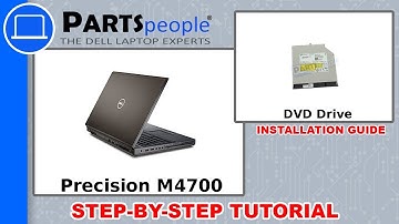 Dell Precision M4700 (P21F001) DVD Drive How-To Video Tutorial