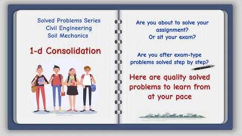 Soil Mechanics - Consolidation Problems - 2