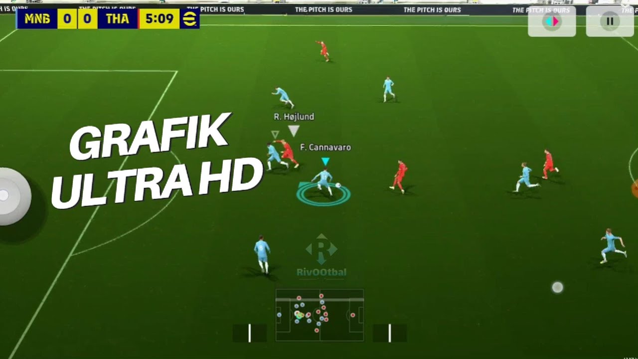 ULTRA HD GRAPHICS Efootball Mobile 2024 Test Gameplay - YouTube