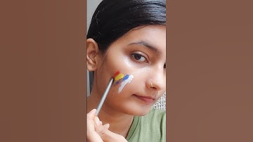 Color mixing foundation hack #beautyhacks #foundation #makeuphacks #viralhacks #hack #shorts