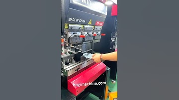Hogi Mini Pure electric CNC press brake PB1506,Fast bending of parts#machine #electric #cnc #mini