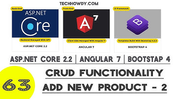 Angular 7 | CRUD Functionality - Add New Product - Part 2