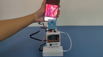 Kittenbot AI 防疫衛生套裝 - AI 自動追踪探溫器示範