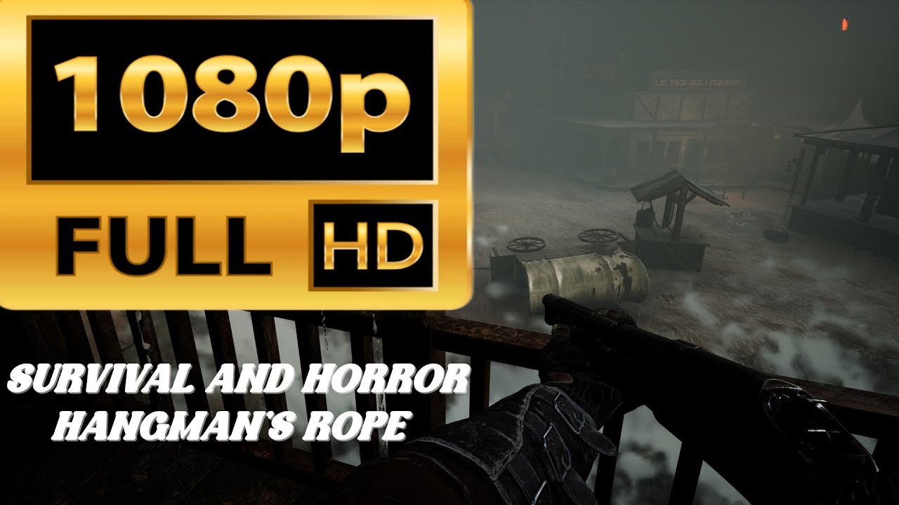 SURVIVAL AND HORROR HANGMAN'S ROPE / RYZEN 5 5600G / VEGA 7 GRAPHICS / TESTING IN 720P LOW !