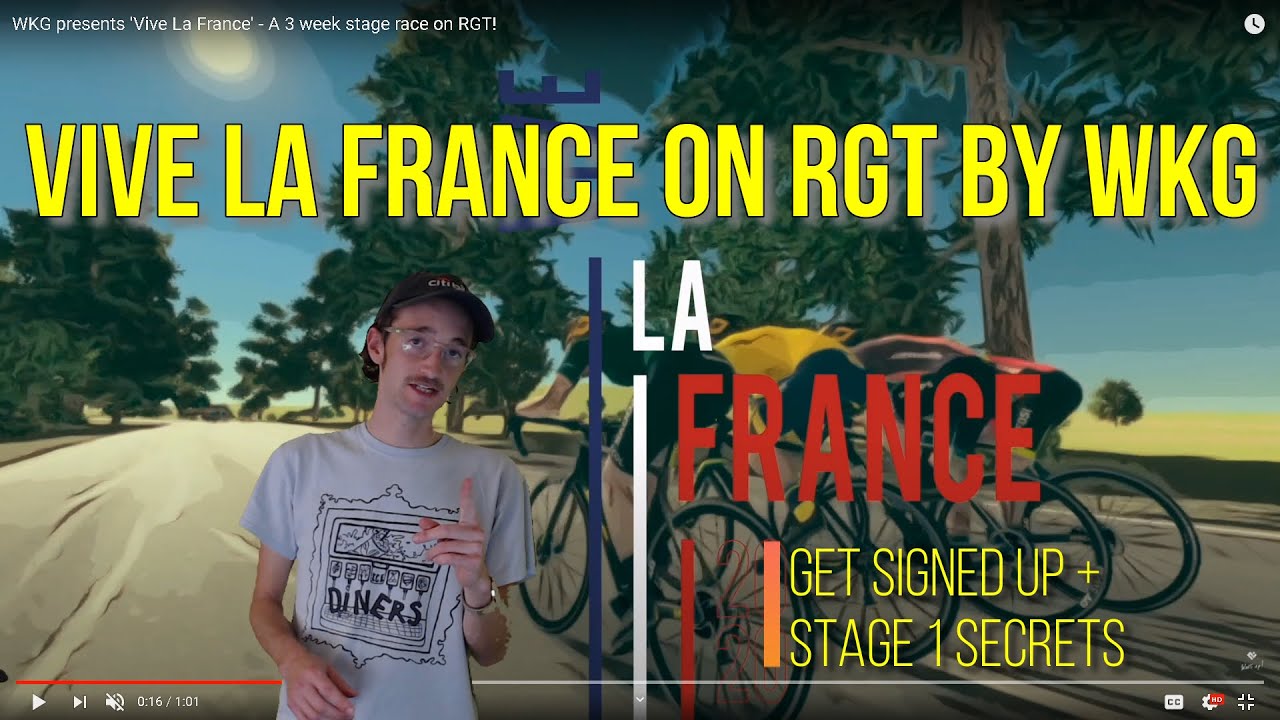 Ride Along with The Tour on RGT w/ Vive La France!