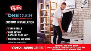 Video & Audio Center/Just One Touch TV Commercial