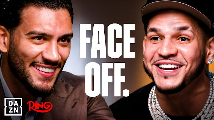 FACE OFF | Hamzah Sheeraz vs. Edgar Berlanga