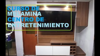 CURSO DE MELAMINA - MUEBLE PARA TV