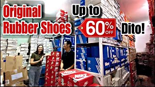 Bilihan ng mga Original Rubber Shoes na up to 60% ang Discount!Nike,Adidas,Skechers,New Balance atbp