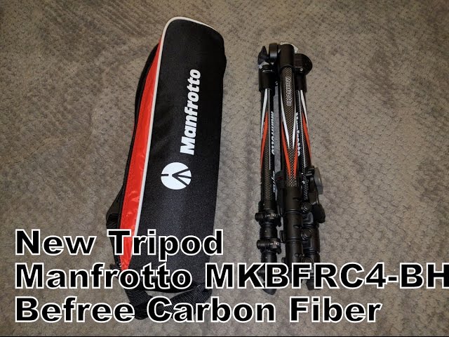New Tripod - Manfrotto MKBFRC4-BH Befree Carbon Fiber - YouTube