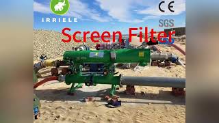 🌍 IRRIELE Irrigation Filtration System | Disc Filter, Hydrocyclone, Media, Screen Filter