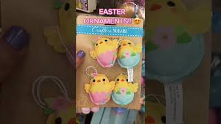 OMG! NEW ✨MINI EASTER TREES AND ORNAMENTS AT DOLLAR TREE!! 😍