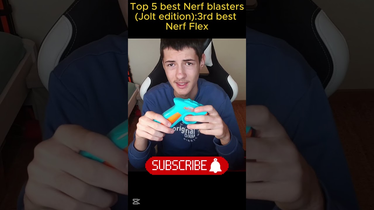 Top 5 best Nerf blasters(Jolt edition):3rd best Nerf Flex 