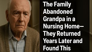 Information The Family Abandoned Grandpa in a Nursing Home—They Returned Years Later and Found This Update
