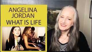 Voice Teacher Reaction to Angelina Jordan - What Is Life (Acoustic)