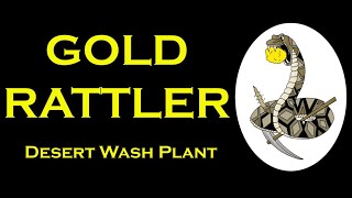 GOLD RATTLER  Desert Wash Plant  NEW !!