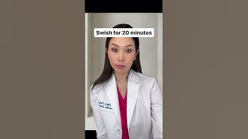 How to Oil Pull with Coconut Oil (according to a Dentist) #oilpulling #coconutoil