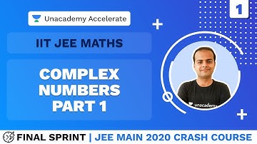JEE Main 2020 Crash Course | Final Sprint | L1 Complex Numbers Part 1 | Maths | Vineet Loomba