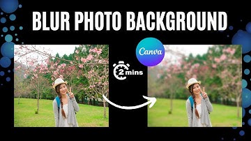 Best way to blur photo background in Canva 2022 | Canva  | Tutorial- 31