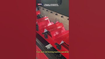 How Our Floor Deck Roll Forming Machine Works - Automated Operation from Setup to Production