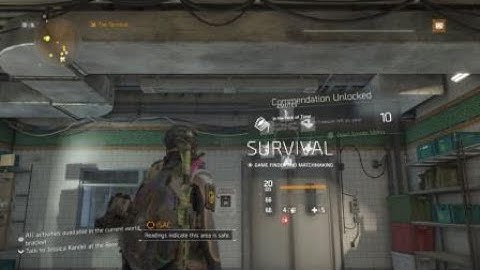In the nick of time! Survival Commendations
