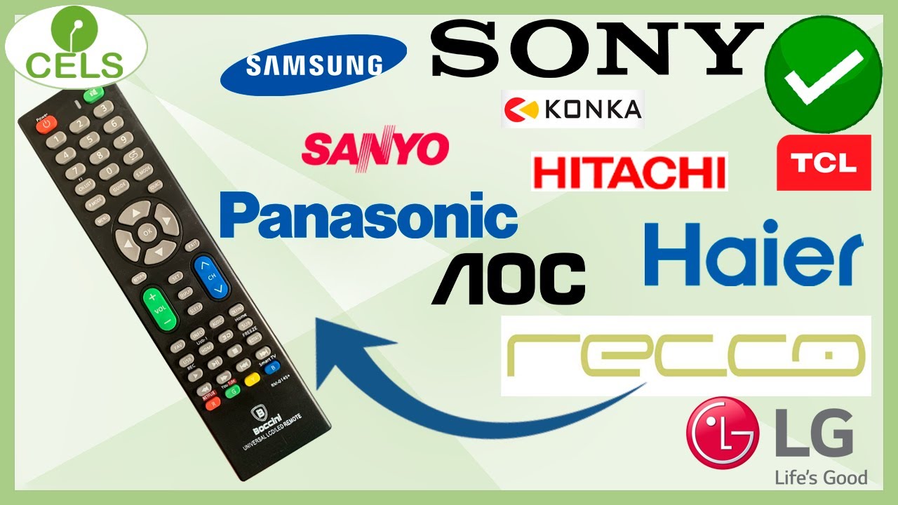 Control remoto universal para todas las TV Sony  