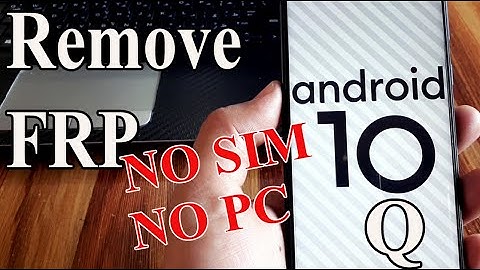 2020 Bypass All SAMSUNG FRP/Google Lock Android 10 Q WITHOUT PC or SIM