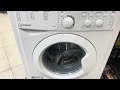 indesit EWSC61251W | 6kg 1200rpm washing machine