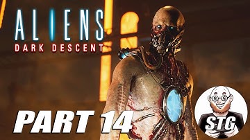 Aliens Dark Descent - Gameplay and Walkthrough - Part 14 - Hard Difficulty - What the HR Giger?