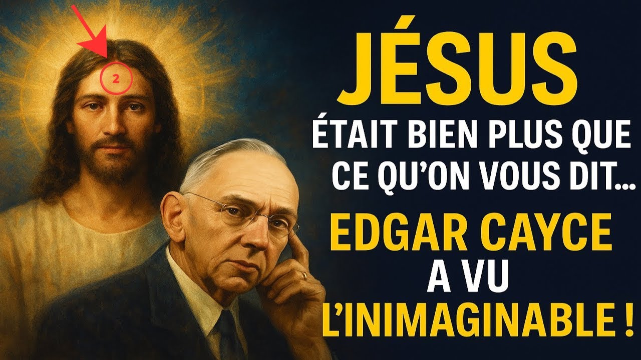 LA VÉRITÉ INTERDITE SUR JÉSUS QUE L’ÉGLISE CACHE DEPUIS DES SIÈCLES — EDGAR CAYCE A TOUT VU