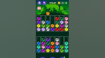 Ball Sort Master Game Level - 383 Without Boosters | Puzzle Game | #entertainment #puzzle #game